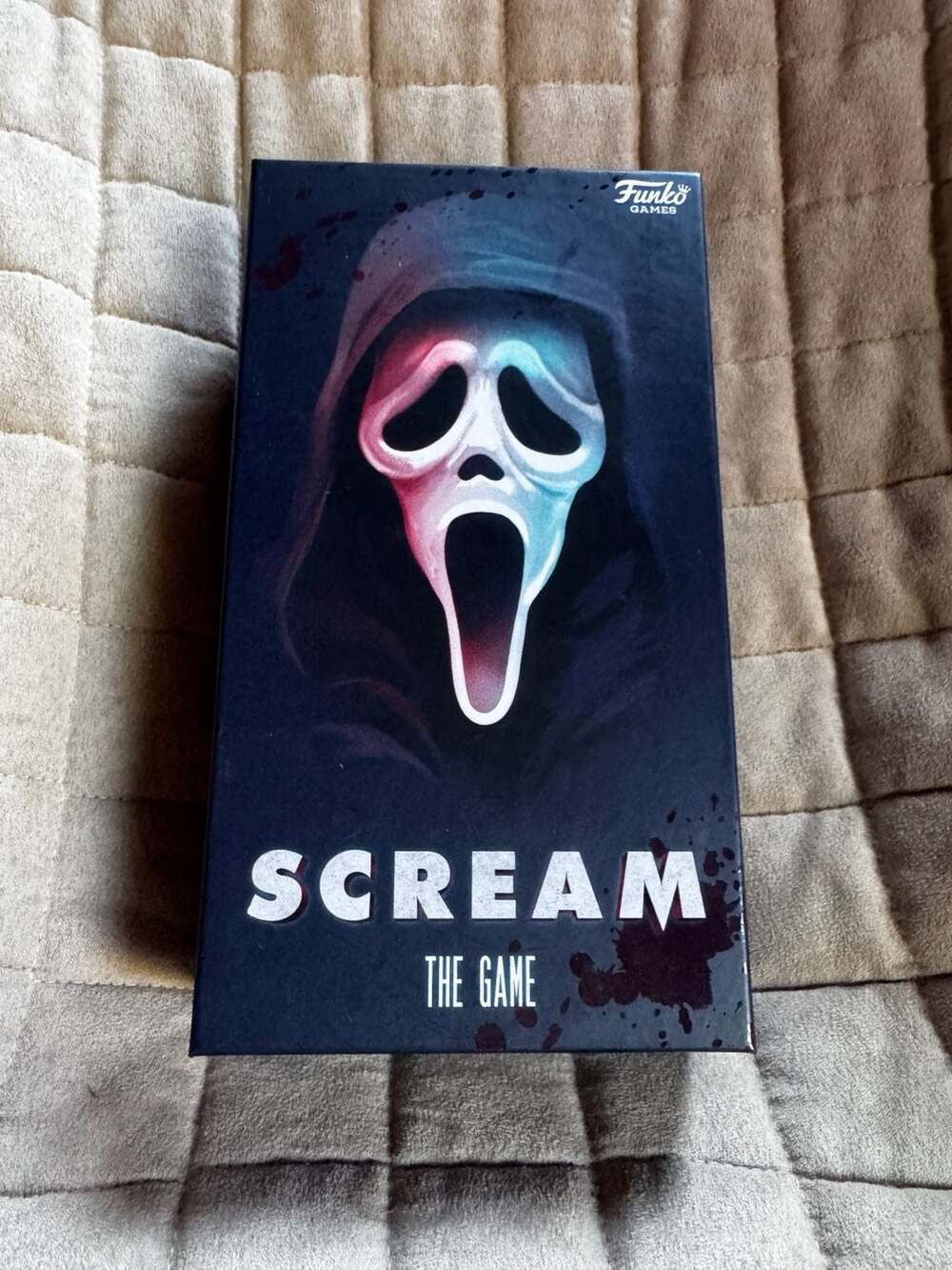 Funko Games Scream The Game Board Game with Ghost Face Figure